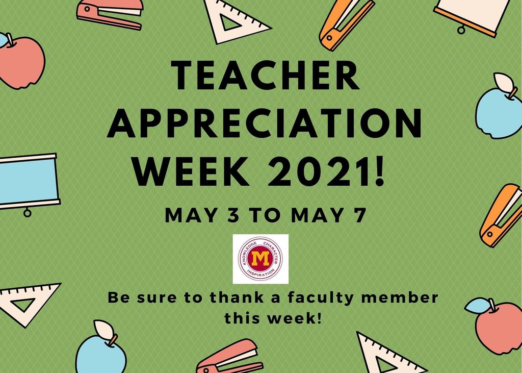 Teacher Appreciation Week, 2021